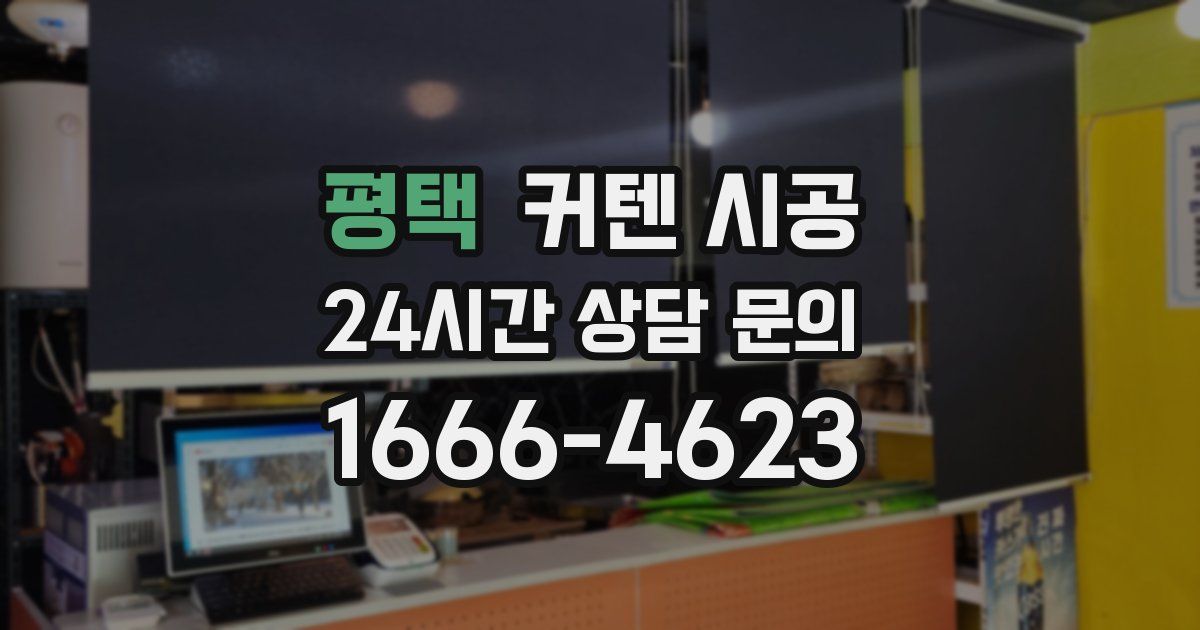 평택 커텐 시공
