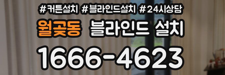 월곶동 블라인드 설치
