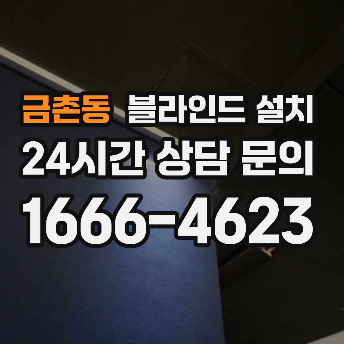금촌동 블라인드 설치