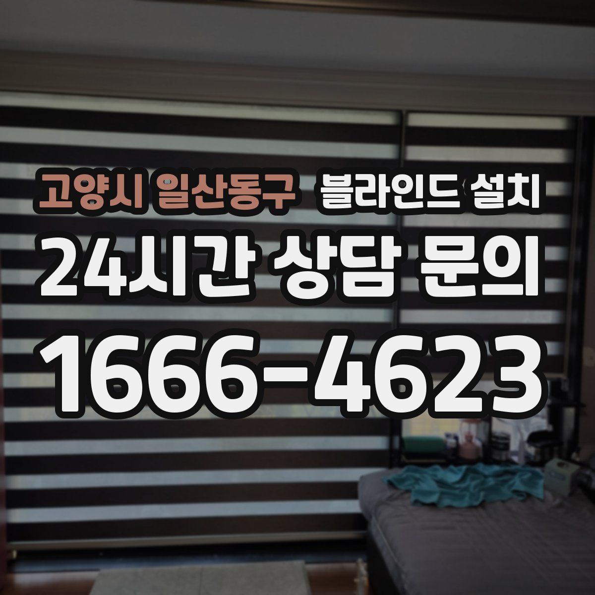 고양시 일산동구 블라인드 설치
