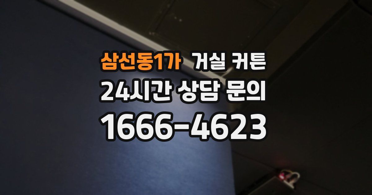삼선동1가 거실 커튼