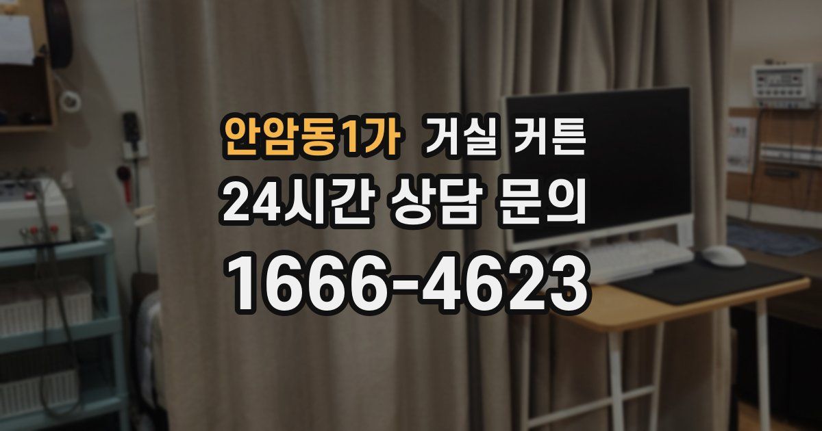 안암동1가 거실 커튼