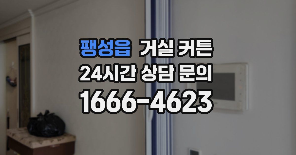 팽성읍 거실 커튼