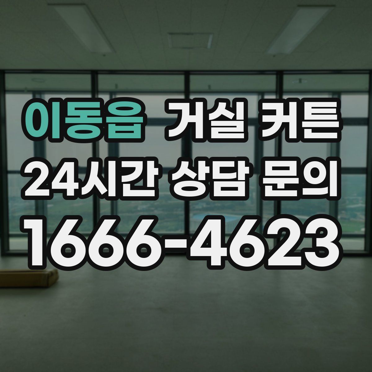이동읍 거실 커튼