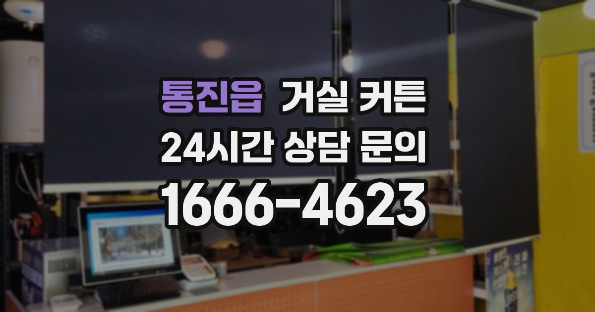 통진읍 거실 커튼