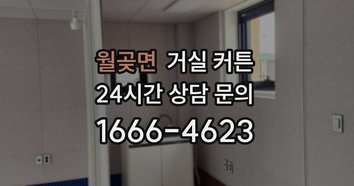 월곶면 거실 커튼