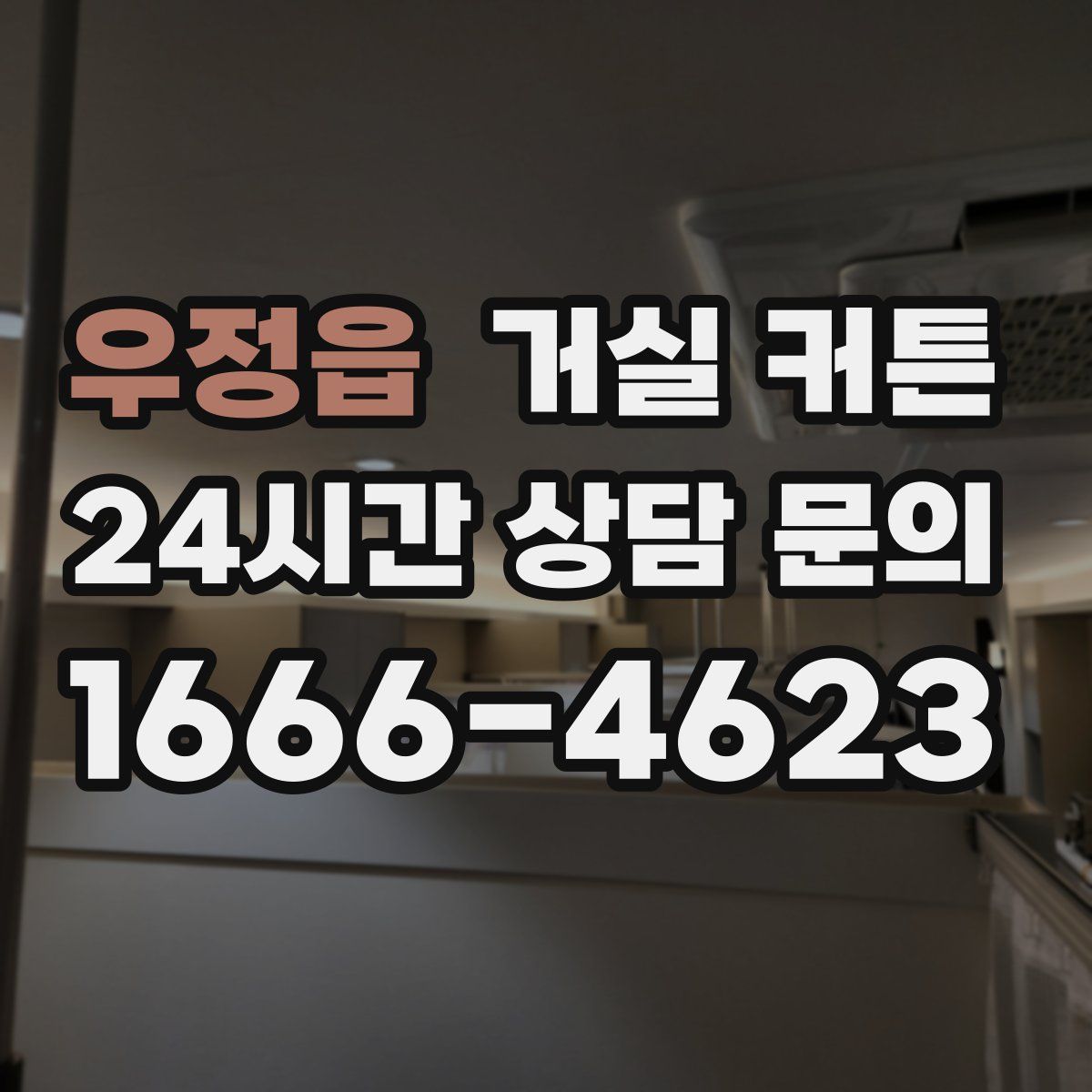 우정읍 거실 커튼