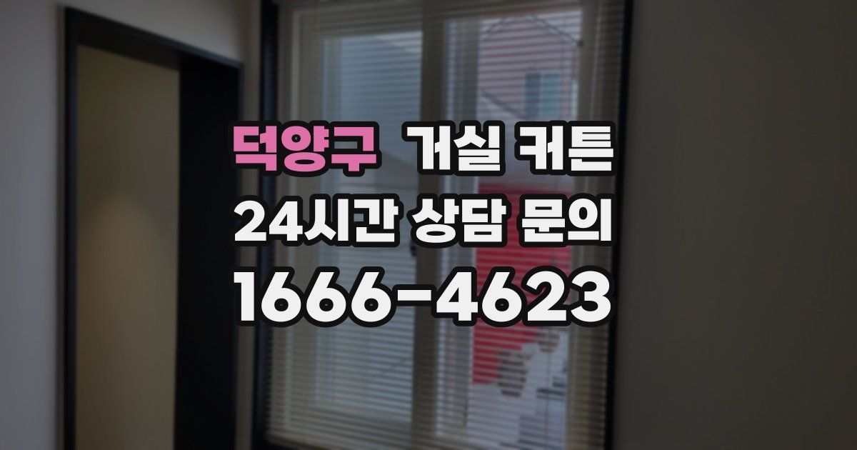 덕양구 거실 커튼