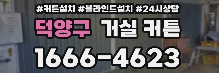 덕양구 거실 커튼