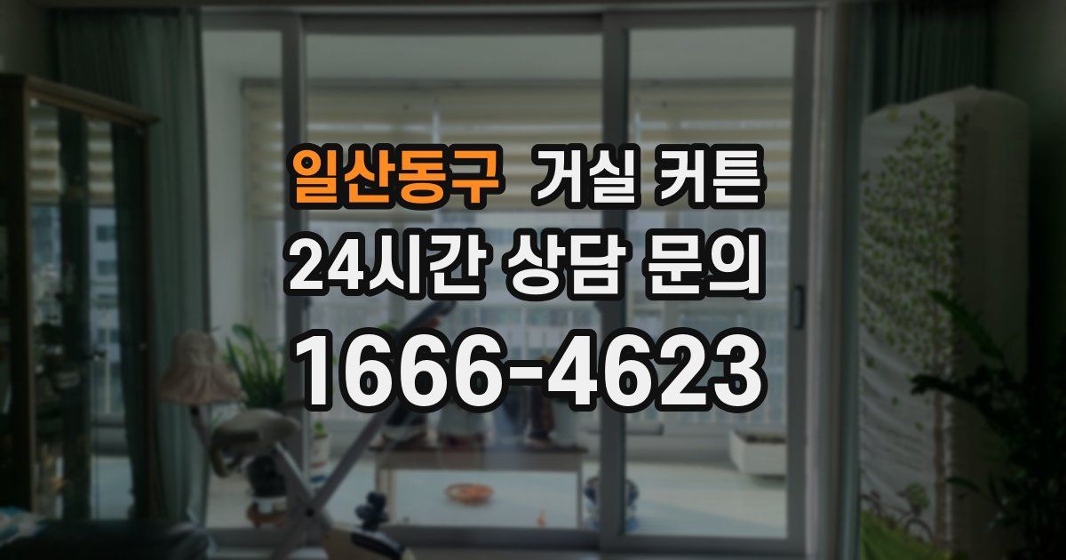 일산동구 거실 커튼