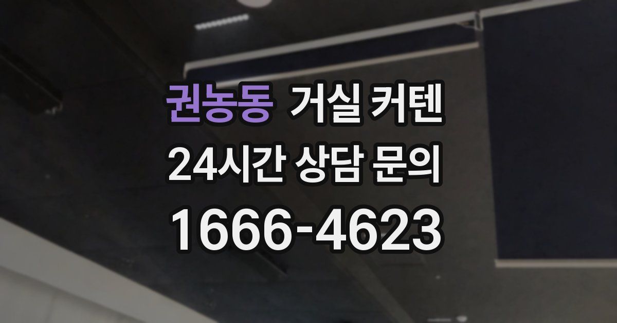 권농동 거실 커텐