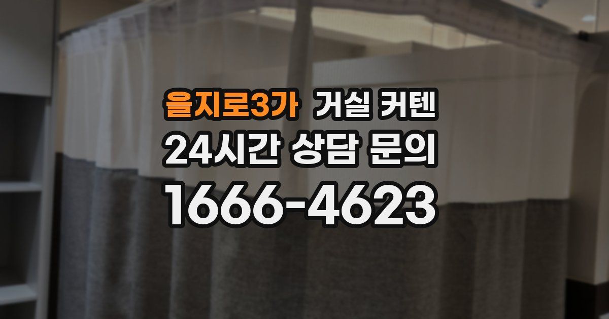 을지로3가 거실 커텐
