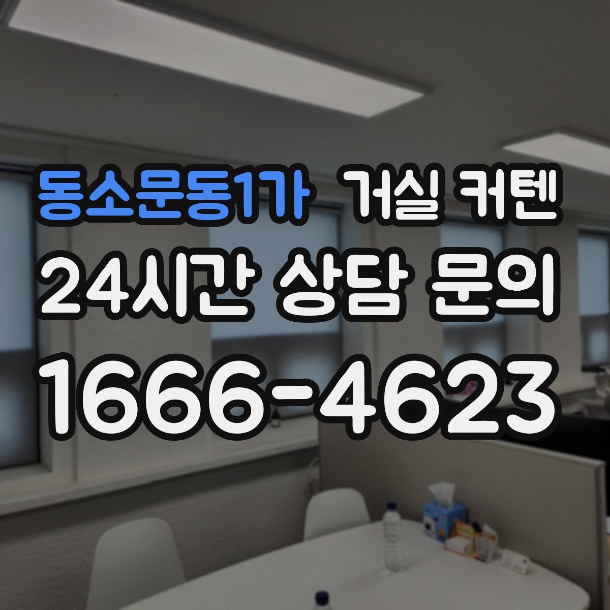 동소문동1가 거실 커텐