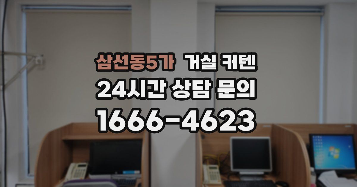 삼선동5가 거실 커텐
