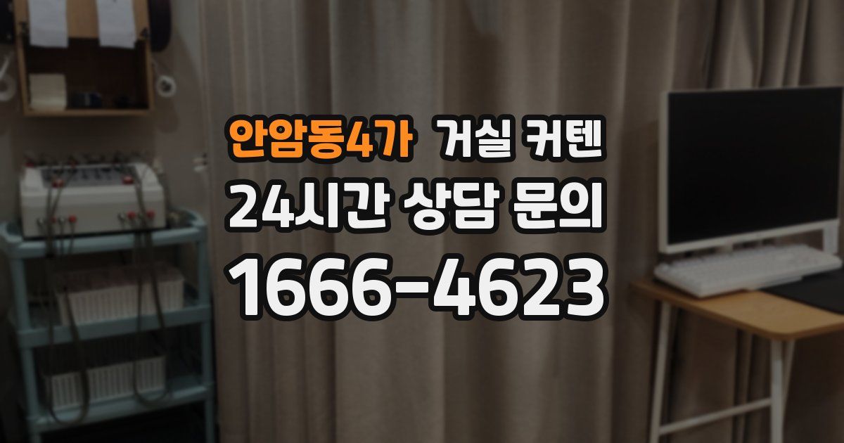 안암동4가 거실 커텐
