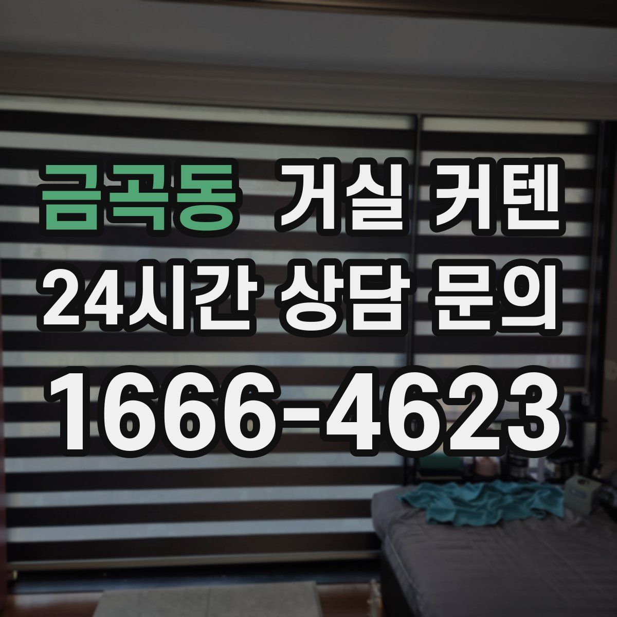 금곡동 거실 커텐