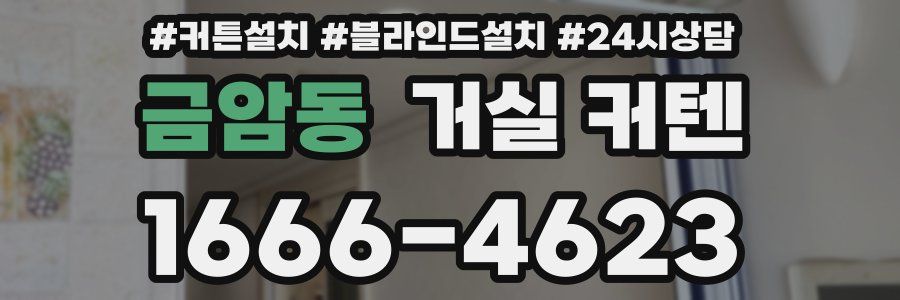 금암동 거실 커텐
