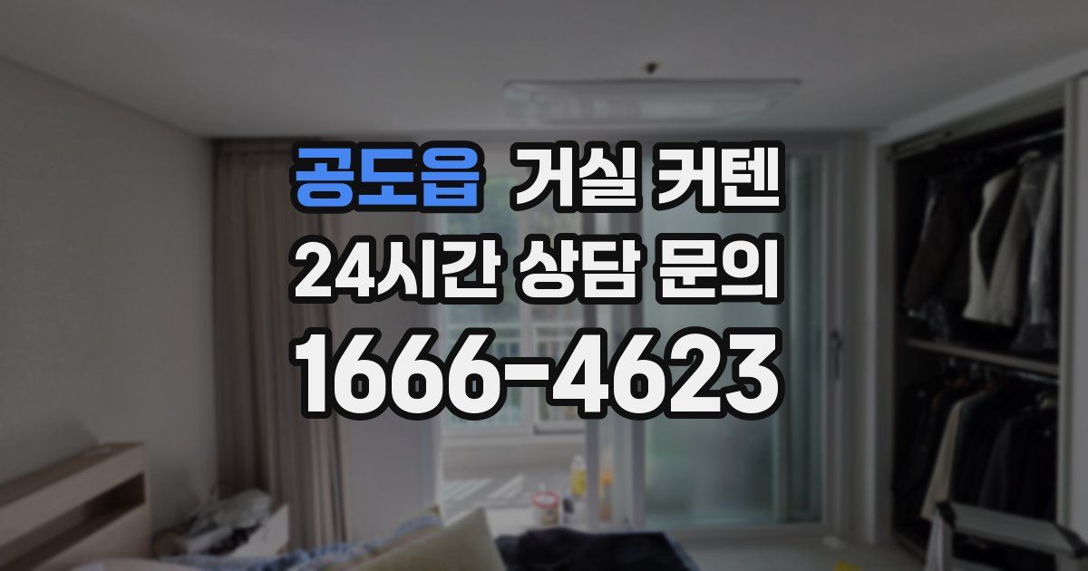 공도읍 거실 커텐