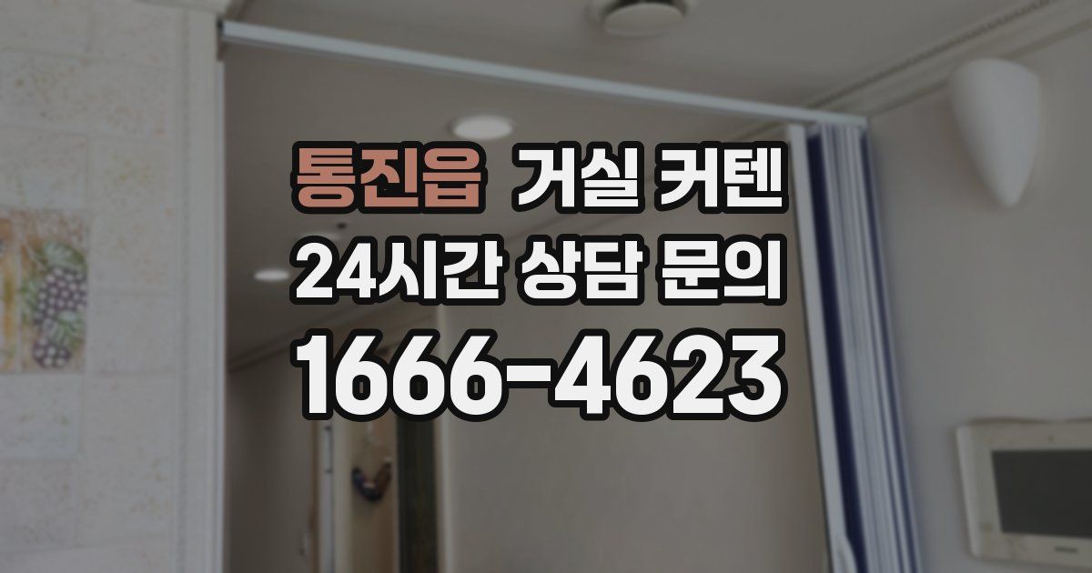 통진읍 거실 커텐