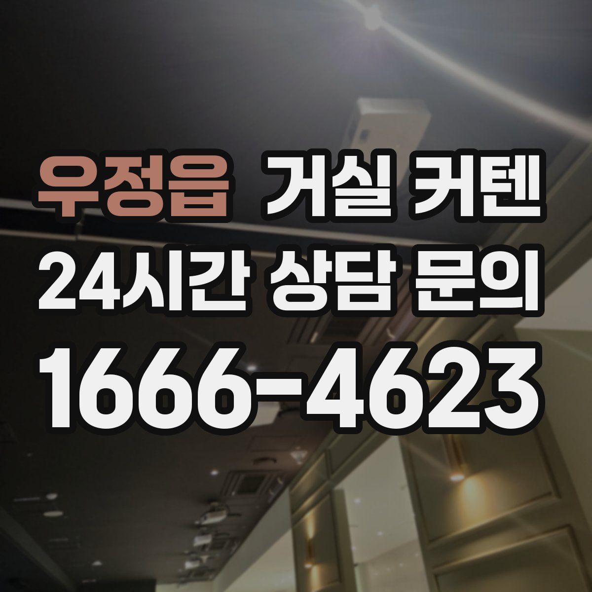 우정읍 거실 커텐