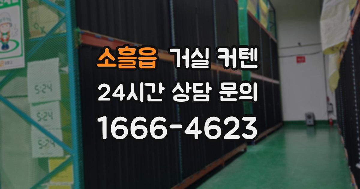 소흘읍 거실 커텐