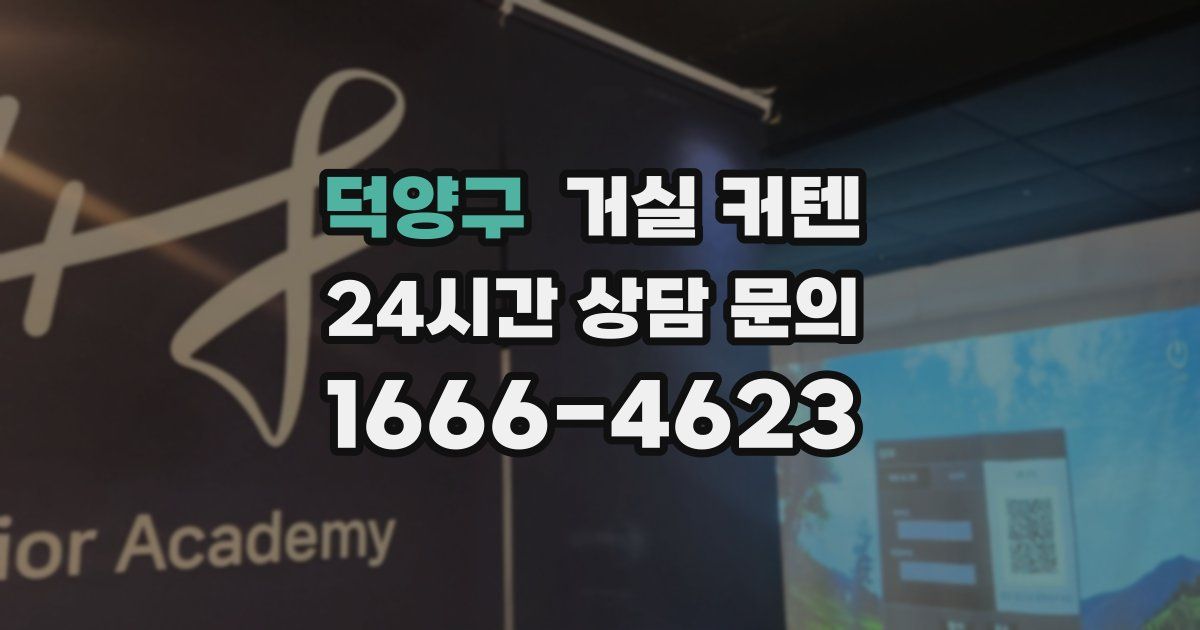 덕양구 거실 커텐