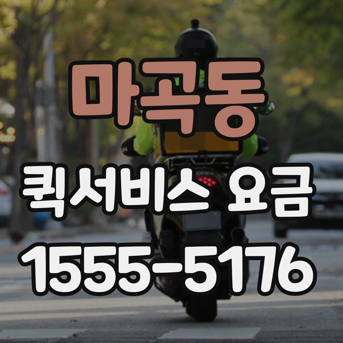 마곡동 퀵서비스 요금 소형 화물과의 차이