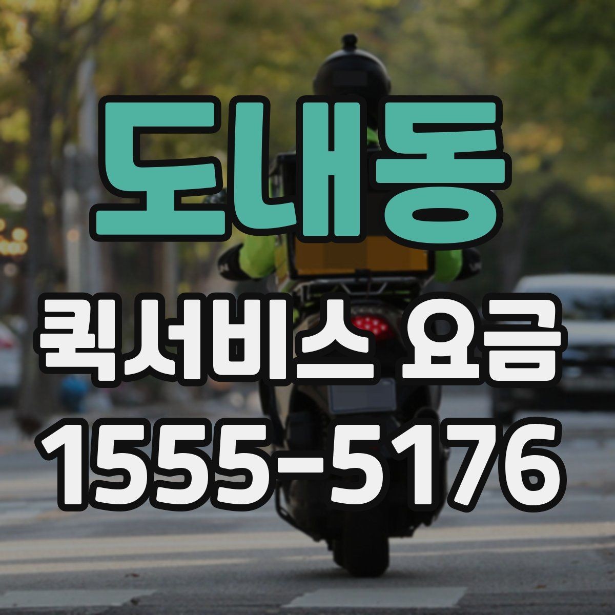 도내동 퀵서비스 요금 결정에 영향을 주는 현실적인 조건