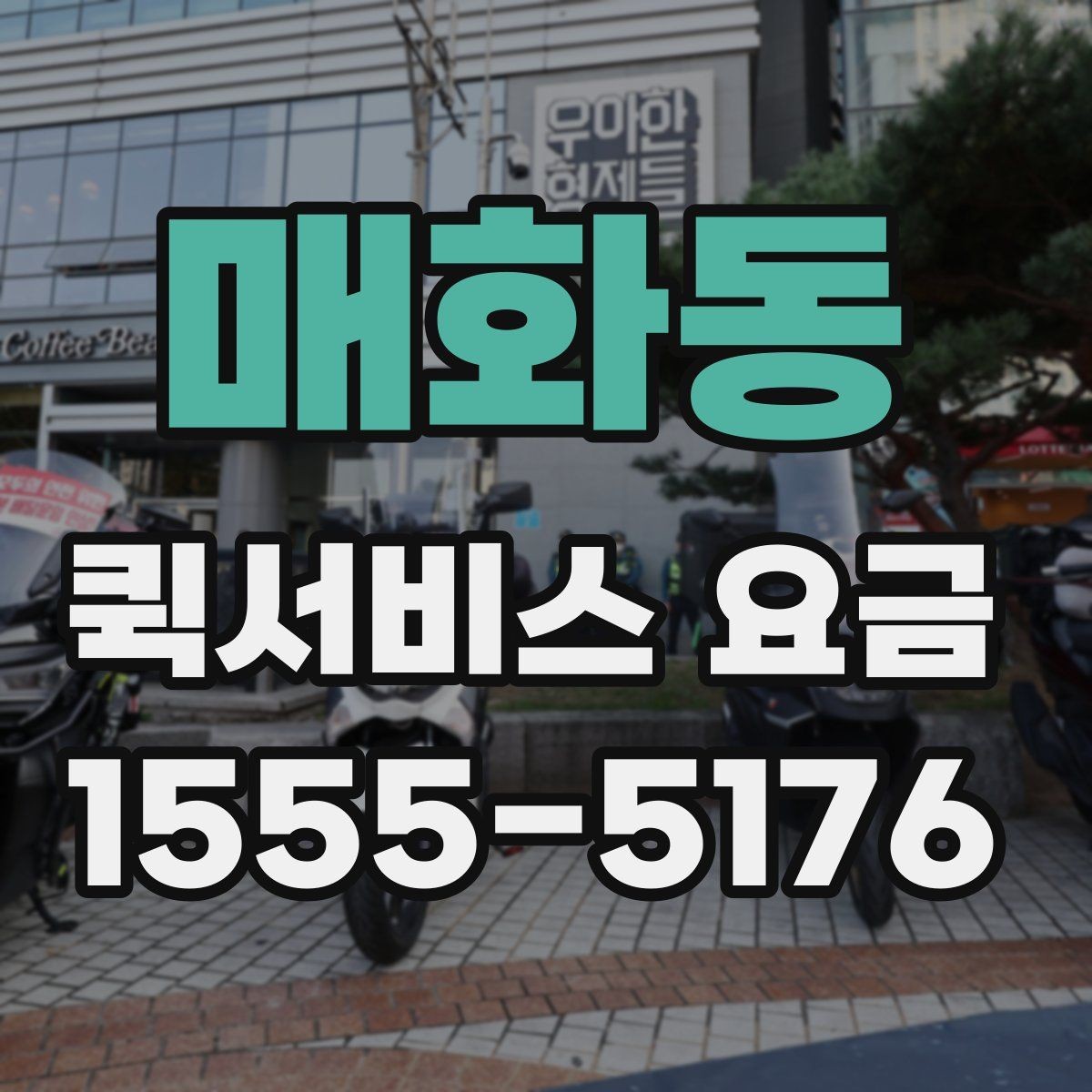 매화동 퀵서비스 요금 안내를 볼 때 확인할 사항