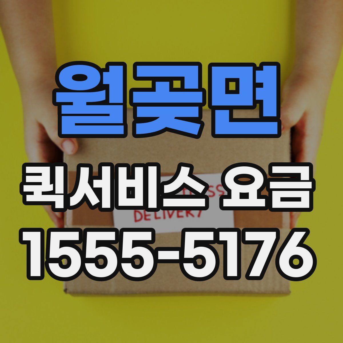 월곶면 퀵서비스 요금
