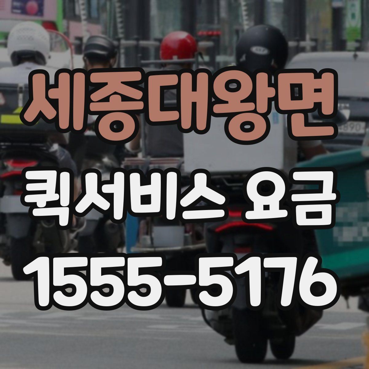 세종대왕면 퀵서비스 요금 경량 물품과의 차이