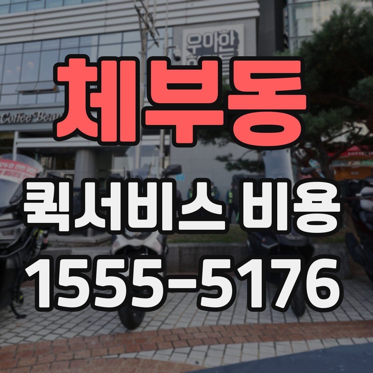 체부동 퀵서비스 비용 비교할 때 놓치기 쉬운 항목