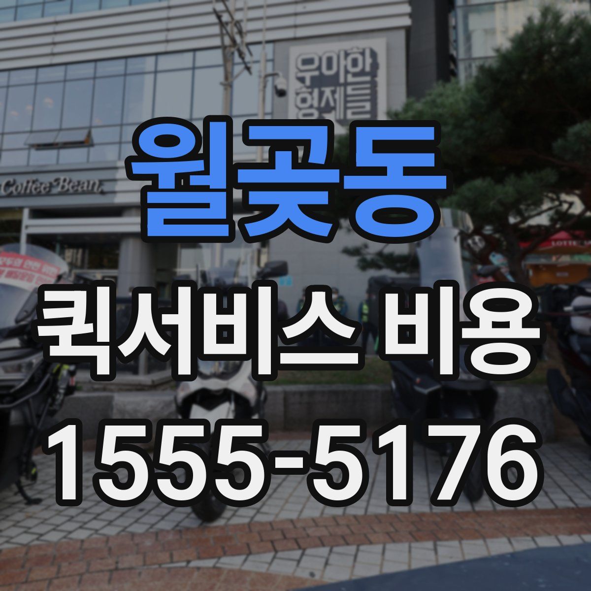 월곶동 퀵서비스 비용