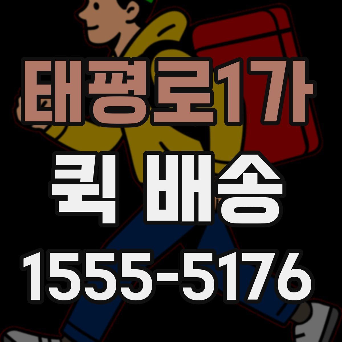 태평로1가 퀵 배송 시간대별 이용 팁