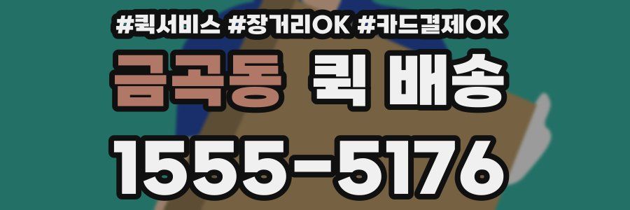 금곡동 퀵 배송