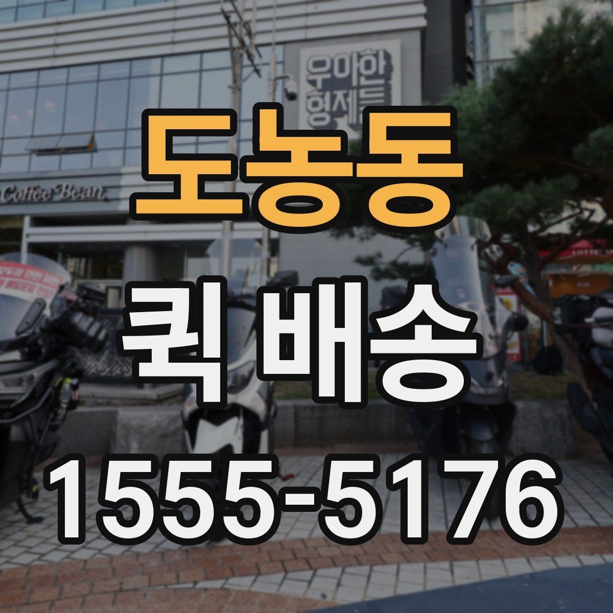 도농동 퀵 배송 경로와 도착 시간은 어떻게 정해질까