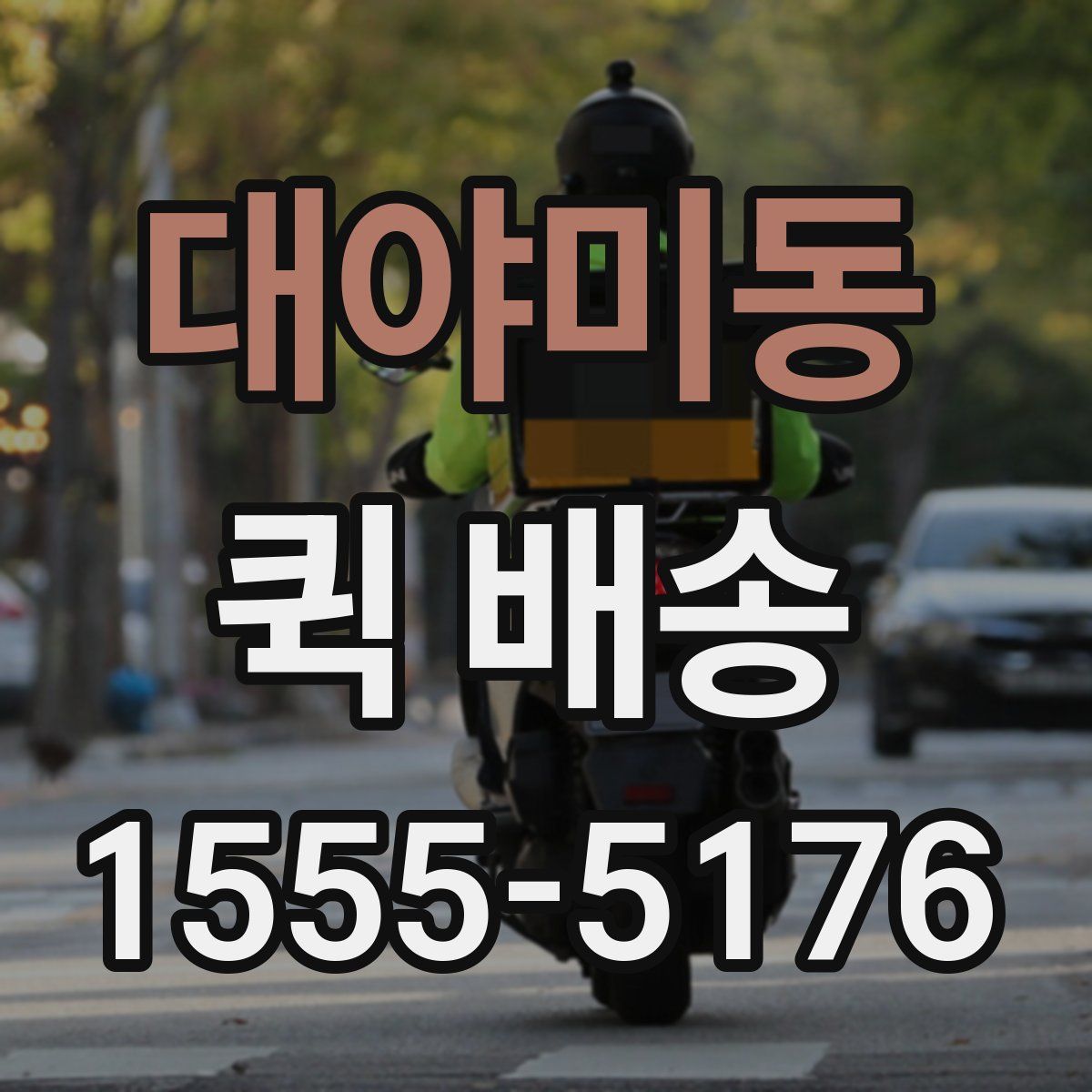대야미동 퀵 배송