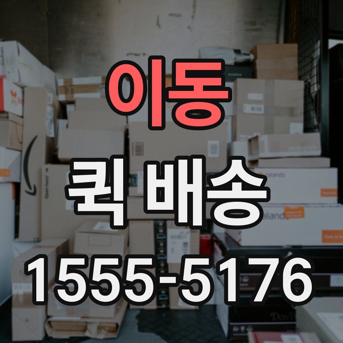 이동 퀵 배송 서비스 이용 범위와 참고 사항