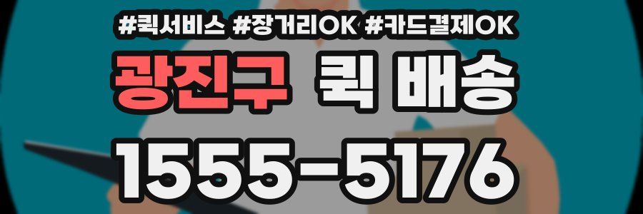 광진구 퀵 배송