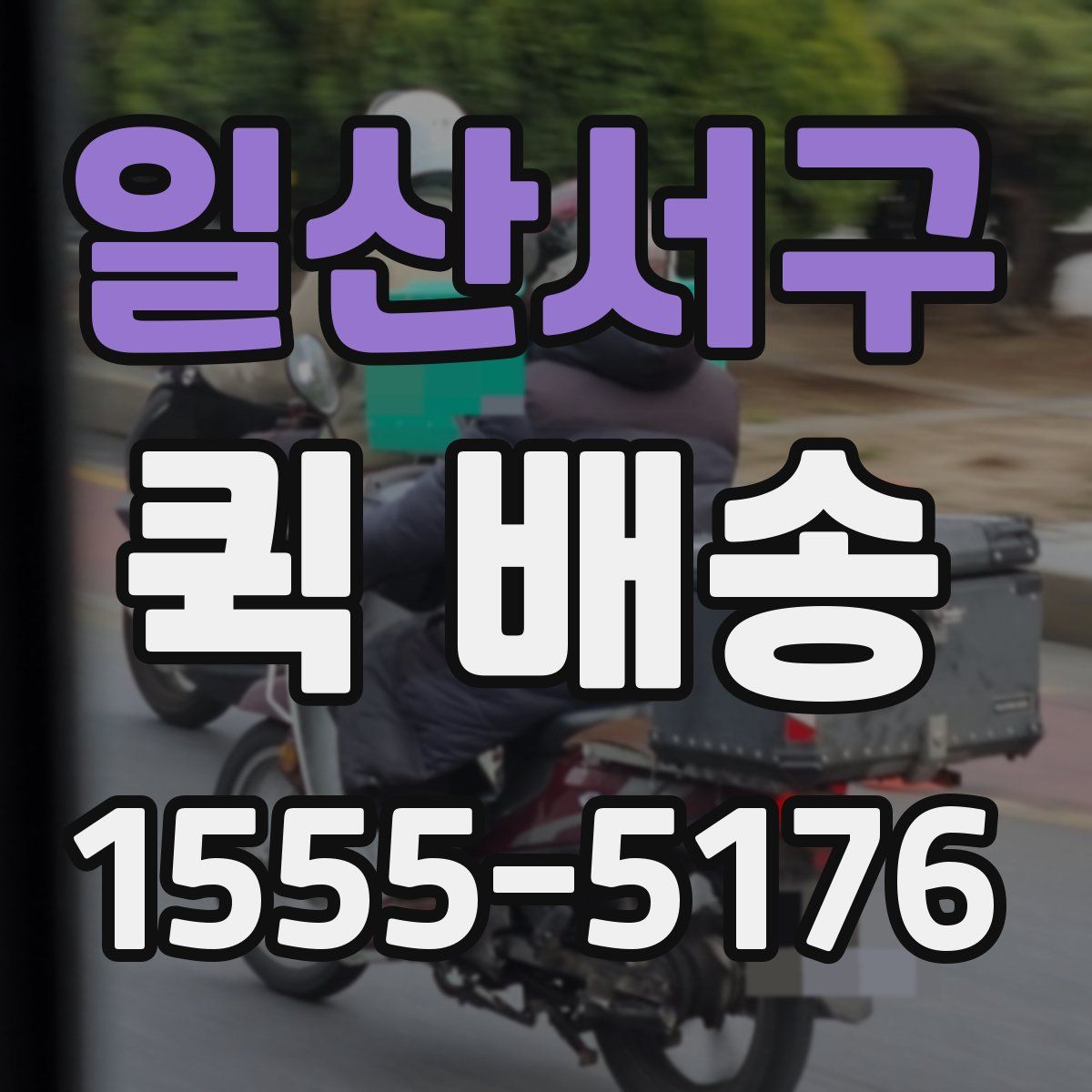 일산서구 퀵 배송