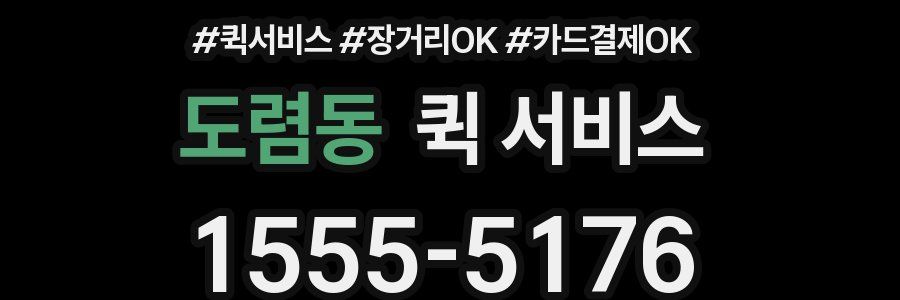 도렴동 퀵 서비스