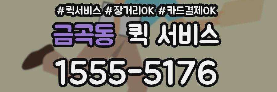 금곡동 퀵 서비스