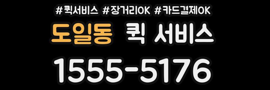 도일동 퀵 서비스