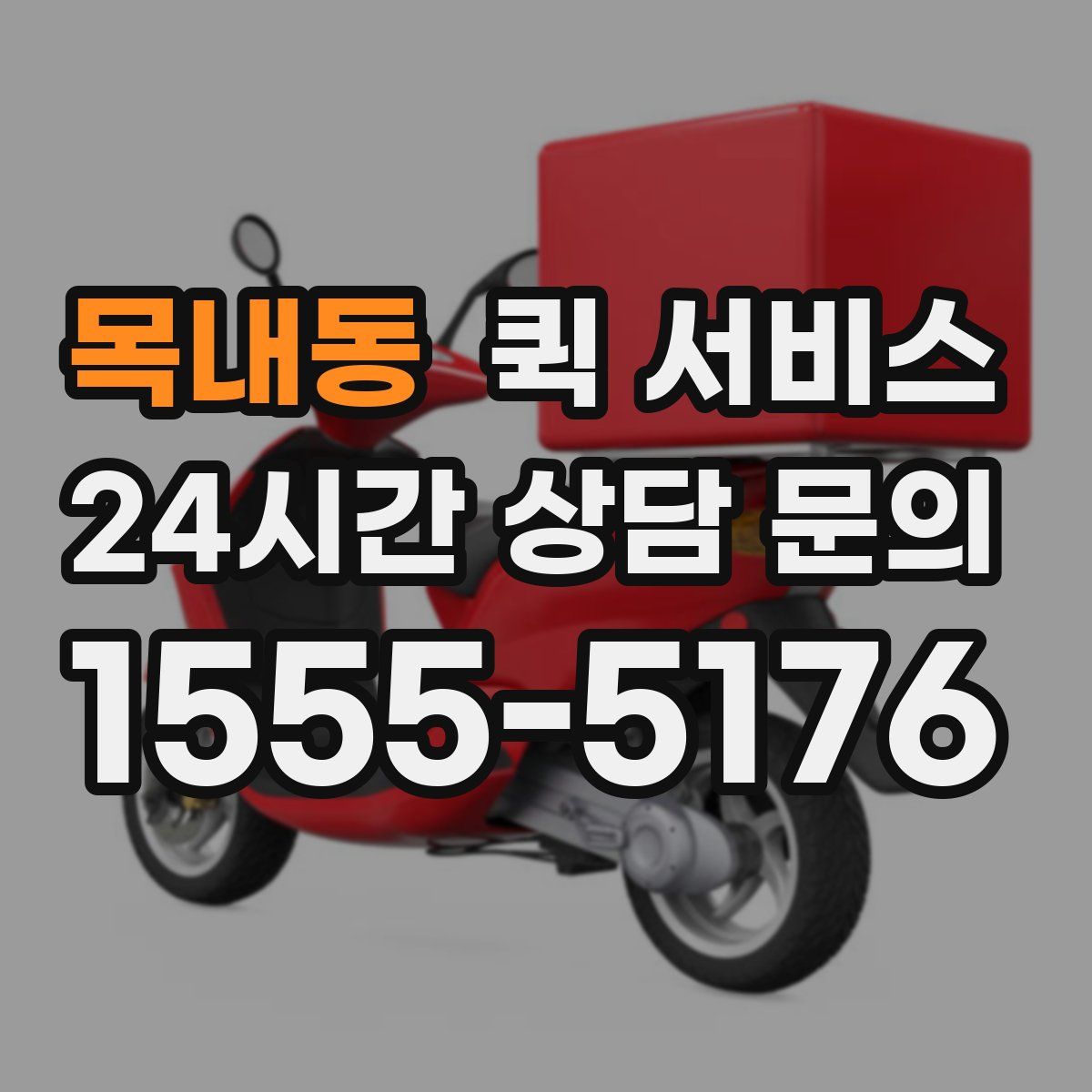 목내동 퀵 서비스
