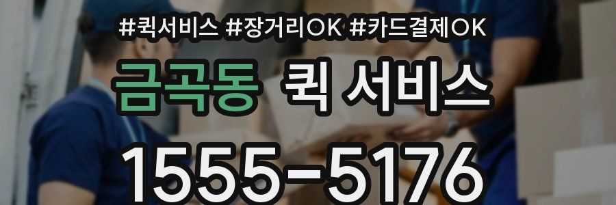 금곡동 퀵 서비스
