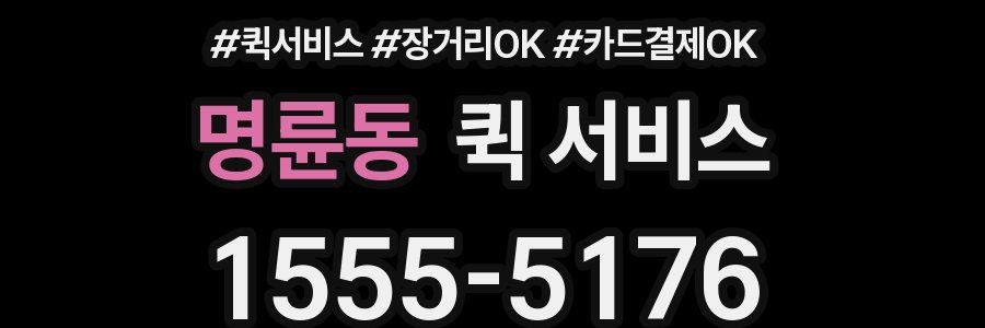 명륜동 퀵 서비스