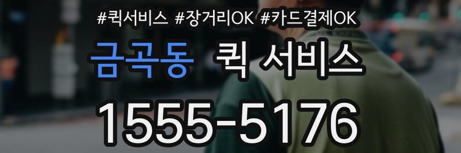 금곡동 퀵 서비스