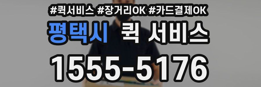 평택시 퀵 서비스