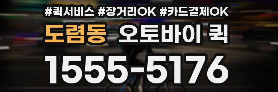 도렴동 오토바이 퀵