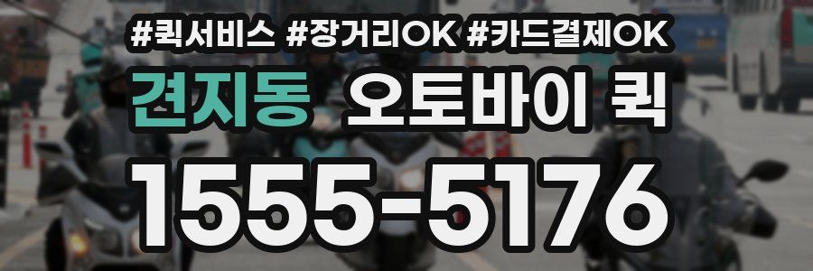 견지동 오토바이 퀵